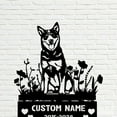 thumbnail image 5 of Handmadetneonsign Australian Cattle Dog Memorial Metal With Stake, Australian Cattle Dog Metal Name Sign Stake, Dog Metal Stake Decor 45072, 5 of 5