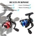 thumbnail image 3 of 3 Axis Fishing Reel Aluminum Body Spinning Reel 5.1:1 Speed Ratio Left/Right Hand Fishing Wheel Fishing Line Whee ,Rigid Aluminum Skeletal Frame, 3 of 6