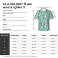 thumbnail image 5 of Pofeuu Panda Bathing Print Hawaiian Shirt for Men Sleeves Casual Button Down Summer Beach Dress Shirts T-Shirts,Small, 5 of 7