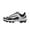 White/Black, variant on Nike Alpha Huarache Elite 4 Low MCS Men's Baseball Cleats FD6221-002, Wolf Grey/White/Dark Smoke Grey Size 11.5