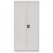 Sandusky Elite Series Steel Freestanding Garage Cabinet in Dove Gray (36 in. W x 72 in. H x 18 in. D)