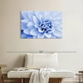 thumbnail image 2 of Elephant Stock Pastel Blue Dahlia Wall Art - Horizontal Canvas Wall Art - Living Room Wall Decor - Floral And Botanical Canvas - Blue And White Decor - 36" x 24", 2 of 8