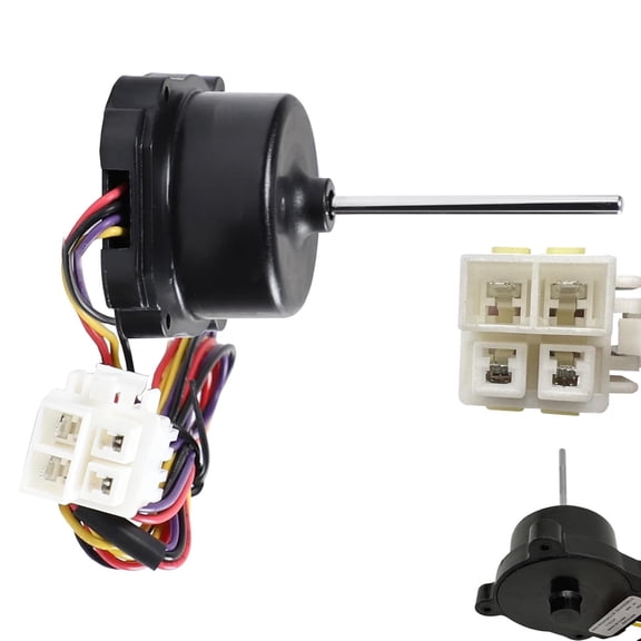 Refrigerator Condenser Fan Motor Assembly Fit for LG Freezer Refrigerator Evaporator Fan Motor Replacement DC12V MAX 1A Replace RFD3410A111A 4-Pin Connector