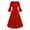 Red, variant on Staron Women's Dresses 1950s Vintage Holiday Cocktail Party Evening Prom Dress