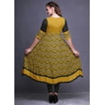 thumbnail image 4 of Bimba Kurti Long Imprimé pour Femmes Anarkali Robe Tunique Indienne Décontractée, 4 of 5