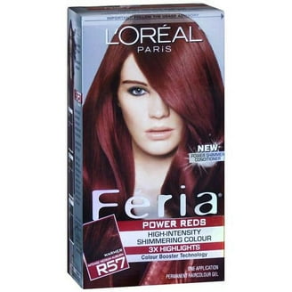 L'Oreal Feria High Intensity Shimmering Color, [R68] Rich Auburn