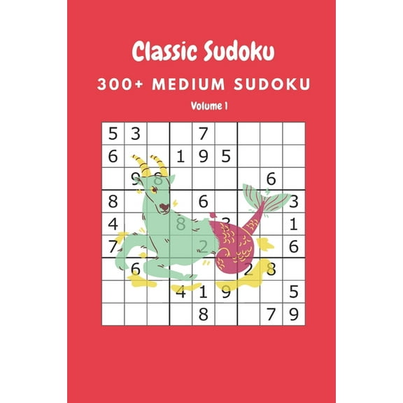 Classic Sudoku: 300 Medium sudoku Volume 1 (Paperback)
