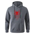 thumbnail image 1 of Marke Fleece Warme Herren Sudadera con capucha Street Spider Print Sudadera Invierno Damen lässig lustige lost Sudadera con capucha Spiderman Herren bekleidung, 1 of 3