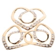 thumbnail image 4 of FRCOLOR 3 Pcs Women Shirt Side Tie Ring Anti-slip Scarf Buckle, 4 of 8