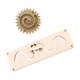 thumbnail image 1 of 2 Uds Juguetes Educativos Montessori DIY Accesorios Para Los Mejores Regalos Pequeños Baoblaze tablero ocupado de actividad, 1 of 8