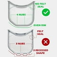 thumbnail image 3 of QUEST -Lint Filter Replacement For Lg Dryer Dlex4270W Dlg2602R Dlg2602W Dlg2702V, 3 of 5