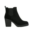 thumbnail image 2 of Women's Chelsea Boots Chunky Heel Ankle Boots Round Toe High Heel Ankle Booties, 2 of 5