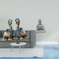 thumbnail image 2 of Figura de elefante,Figuras de elefantes,estatuas,adornos de animales,Escultura coleccionable para dormitorio,decoración del hogar,regalo.,Estatua de mono,Estatua de Buda Mono para Interiores y, 2 of 8