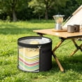 thumbnail image 6 of Hat Storage Box with Clear Window, Collapsible Sun Hat Organizer Bag with Zipper, Round Dustproof Storage Case for Wide Brim Straw Beach Hats Fedora, AKLJWH, 6 of 6