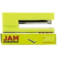 thumbnail image 3 of JAM Paper Colorful Stapler, 6 x 2.5 x 1.125, Lime Green, 1 Pack, 3 of 4