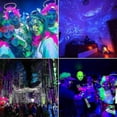 thumbnail image 3 of 2pcs Projecteur Uv Led 100w Lumire Noire Ip65 Impermable, Lampe Led Ultra-violet, Eclairage Effe, 3 of 5
