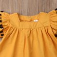thumbnail image 4 of AMERTEER Bambin Filles Mignon Volant Pompons Partie Princesse Mini Robe Tenues Vêtements, 4 of 6