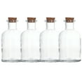 thumbnail image 4 of 4pcs Clear Glass Bottle Matches Glass Storage Bottle Sub Bottle Wishing Bottles, 4 of 8