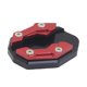 thumbnail image 2 of Placa de soporte de motocicleta, base deslizante duradera para almohadilla rojo Cola Soporte de placa de pie de apoyo, 2 of 8