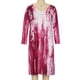 thumbnail image 4 of El vestido estampado sexy de bolsillo suelto casual de talla grande de invierno para mujer de la moda Fridja  yut1280, 4 of 9