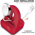 thumbnail image 3 of AWINNER Compact Stand Compatible with iWatch Series 4,Series 3, Series 2, Series 1 - Nightstand Mode Compatible -, 3 of 5