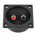 thumbnail image 3 of caja de terminales de altavoces, empuje tipo 2 poste de conexión Cable Square Spring Cup conector componentes acústicos para DIY Home Car Stereo Speaker Partes Electronicas Octpeak No, 3 of 7