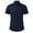 a-Dark Blue8519, variant on FINALGANG Mens Short Sleeve Collared Solid Color Dress Shirt Solid Color Formal Business Casual Slim Fit Shirt For Office Work Casual Daily Wear White XXL
