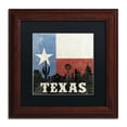 thumbnail image 2 of Trademark Fine Art "Texas" Canvas Art by Moira Hershey, Black Matte, Wood Frame, 2 of 5