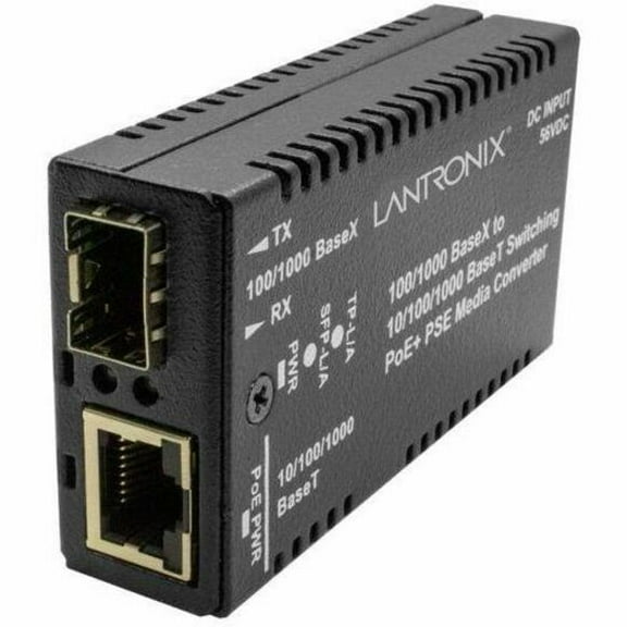 Transition Networks M/GEPSWPSE01NA PoE Media Converter