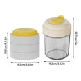 thumbnail image 3 of LLDYYDS Coffee Cup Tumbler with Ice Tray Reusable Travel Mug for Adults for Summer Bottle Drinkware for Iced Tea Beverage Drink, 3 of 9