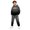 0##Dark Gray544, variant on Kiijoy Boys Casual Athletic Tracksuit California Print Hoodie Joggers Outfits, Size 2-14