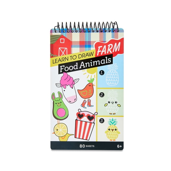 Easter Paper Learn to Draw Farm Food Animals Party Favor, by Way To Celebrate