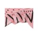 thumbnail image 4 of INSPIRAR CHIC Pañuelo de Rombo para Mujeres con Lunares Bandana Diadema Rosa Negro, 4 of 6