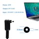 thumbnail image 1 of Adaptador de computadora portátil de 65 W CA para Acer Chromebook R11, 1 of 2