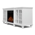 thumbnail image 4 of Real Flame Marlowe Cheminée Meuble TV en Blanc, 4 of 25