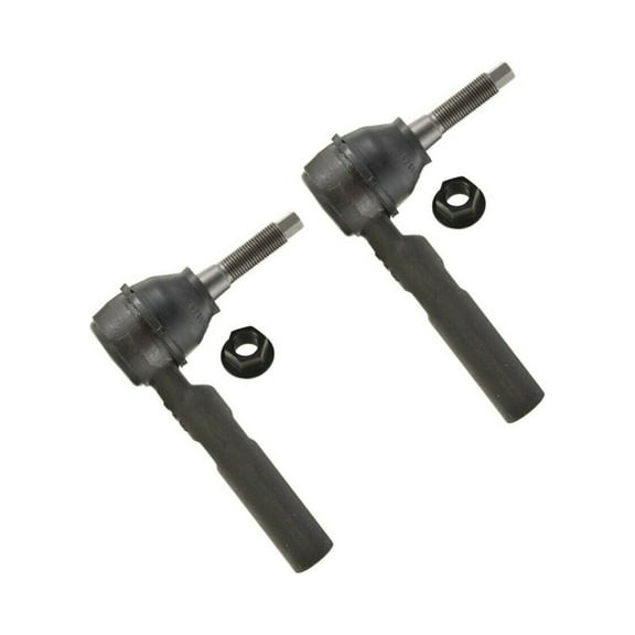 2 Piece Front Passenger RH Driver LH Steering Outer Tie Rod Ends Fits select: 2007-2017 JEEP PATRIOT, 2009-2018 DODGE JOURNEY