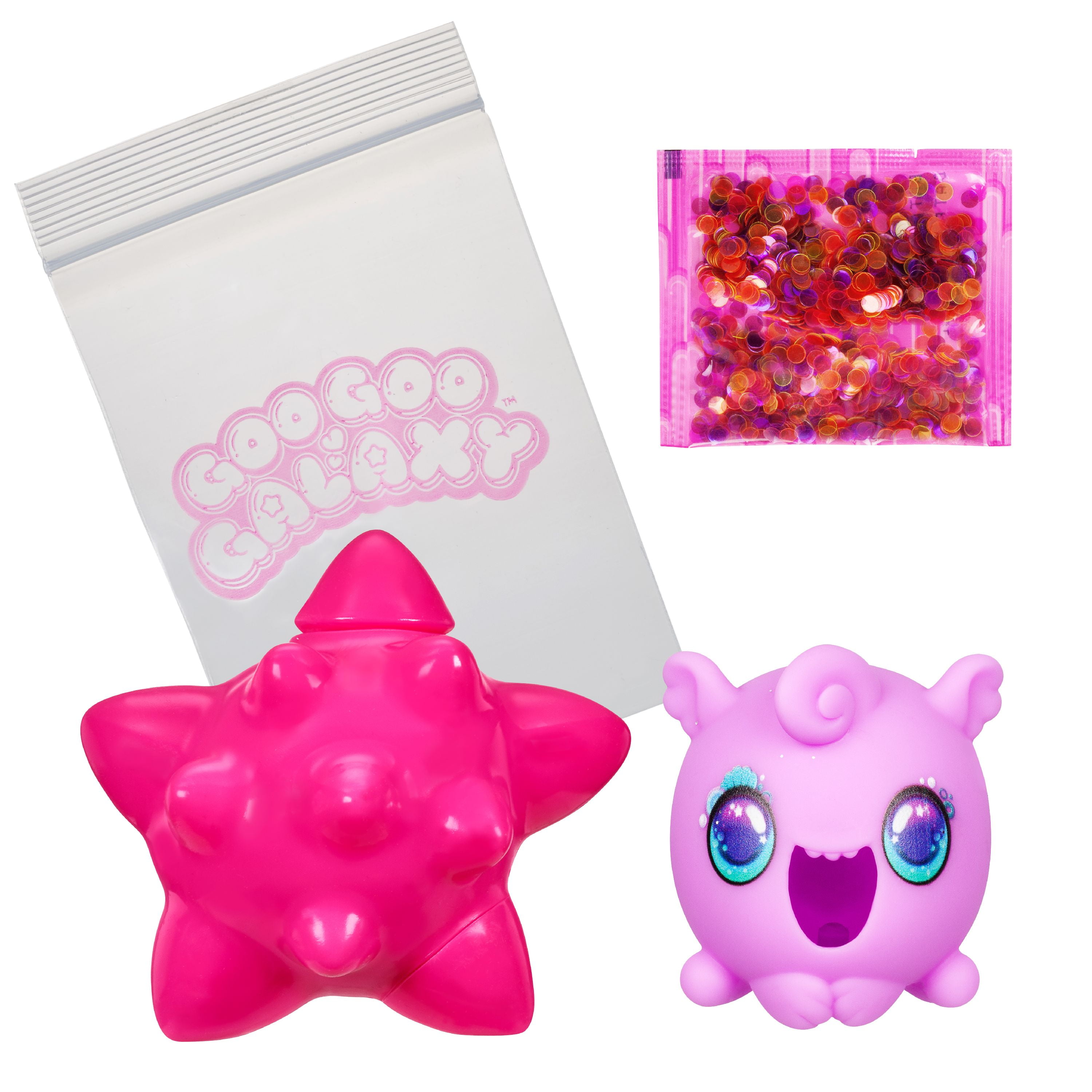 Fairy Glitter Putty Slime Goo Girls Magical Toy Gift With Figure Purple Pink 
