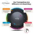 thumbnail image 2 of JumpSport 550 PRO CE Workout Rebounder for Adults, 44" Fitness Trampoline, 2 of 10