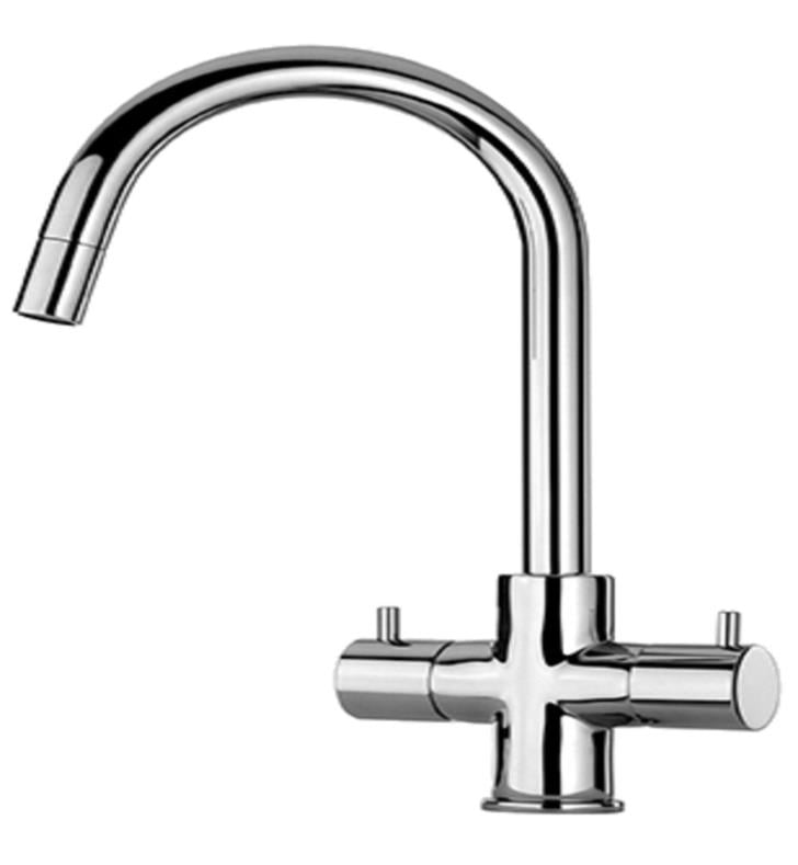 LaToscana 78PW491 Elba 6 7/8" Double Handle Deck Mounted ...