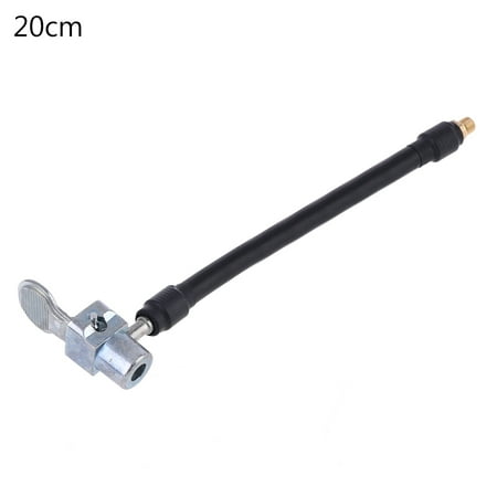 

RABBITH Compact Locking Tire Chuck with Rubber Hose Tire Inflator Pump Hose Adapter