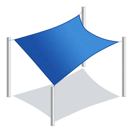 ALEKO Waterproof Sun Shade Sail - Rectangular - 10 x 6.5 Feet -