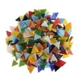 thumbnail image 3 of 300pcs Triangle Rhombus Shape Glass Mosaic Making Mosaic Tiles Tessera for Arts DIY Craft 12mm, 3 of 5