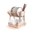 thumbnail image 1 of Dish drawer Drying rack 2-tier bowl Plates Shelf basket, 1 of 6