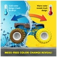 thumbnail image 5 of Monster Jam Mud Blasters Blue Thunder Color Change Monster Jam Truck 1:64 Die Cast Vehicle, 5 of 9