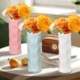 thumbnail image 7 of SLYNSHome Plastic Flower Vase,White Vase for Indoor Decor, 7 of 7