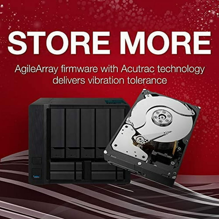 Seagate IronWolf 8TB NAS Internal Hard Drive HDD - 3.5 Inch