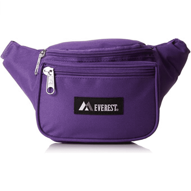 Everest - Everest Fanny Waist Pack - Dark Purple - Walmart.com ...
