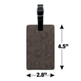 thumbnail image 5 of Harry Potter House Animal Pattern Rectangle Leather Luggage Card Suitcase Carry-On ID Tag, 5 of 5