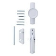 thumbnail image 6 of Wright Products V670WH Universal Tulip Knob Latch- White, 6 of 8