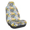 thumbnail image 1 of Wukai Sea Turtle Full Set Car Seat Covers with Soft Padding Universal Auto Front Seats Protector and Cushion Mat, 1 of 5